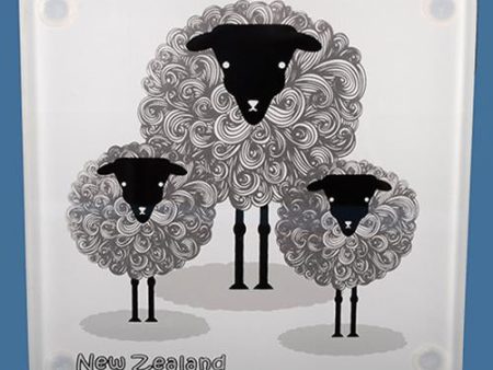 Glass Sheep Coaster Set Discount