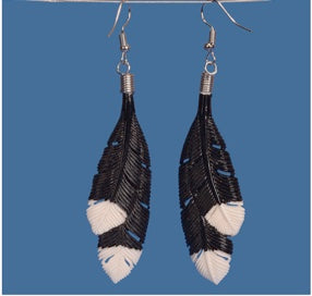 Feather- Bone Earrings Online Sale