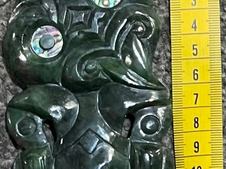 12cm Maori Tiki Pounamu Necklace Hot on Sale