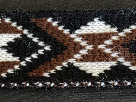 Dark Brown Pātiki- Taniko Band 2in Online