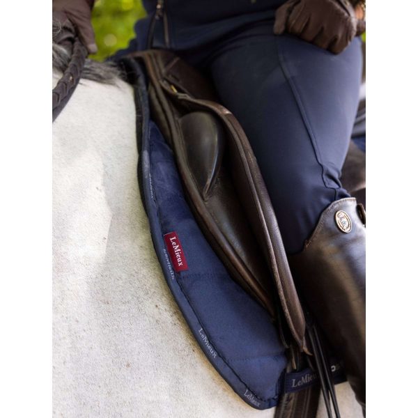 LeMieux Tapis de Selle Work Dressage Marin For Sale