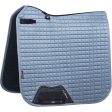 LeMieux Tapis de Selle Luxury Square Dressage Ice Blue Online Sale