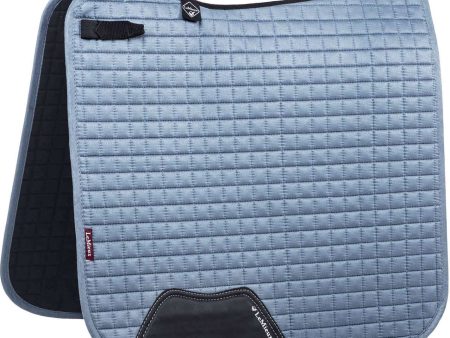 LeMieux Tapis de Selle Luxury Square Dressage Ice Blue Online Sale