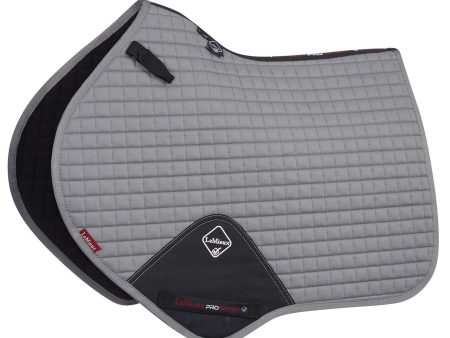 LeMieux Tapis de Selle Prosport Plain Squares CC Gris Cheap