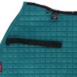 LeMieux Tapis de Selle Luxury Square Polyvalent Peacock Vert Discount