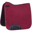 LeMieux Tapis de Selle Luxury Square Dressage Mulberry Discount