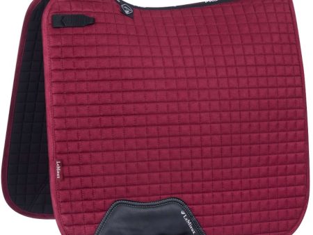 LeMieux Tapis de Selle Luxury Square Dressage Mulberry Discount