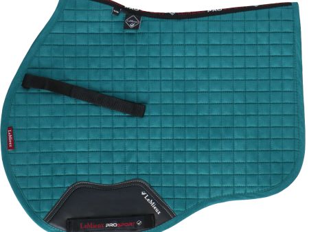 LeMieux Tapis de Selle Luxury Square Polyvalent Peacock Vert Discount