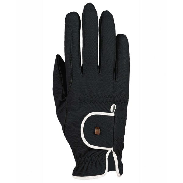 Roeckl Gants d Équitation Lona Roeck-Grip Lining Noir Blanc For Cheap