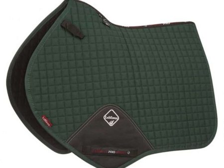 LeMieux Tapis de Selle Prosport Plain Squares CC Vert Cheap