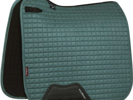 LeMieux Tapis de Selle Luxury Square Dressage Sage Online Sale