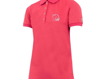 BR Polo 4-EH Art Enfants Raspberry Red Sale