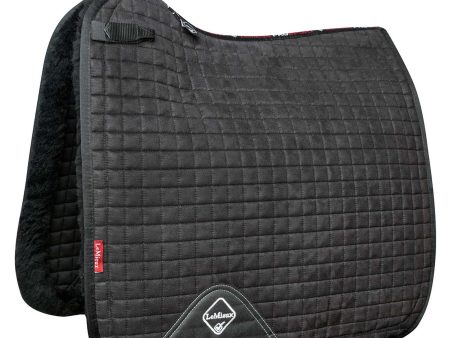 LeMieux Tapis de Selle Sensitive Square Dressage Noir Supply