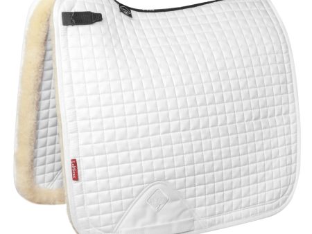 LeMieux Tapis de Selle Sensitive Square Dressage Blanc Online