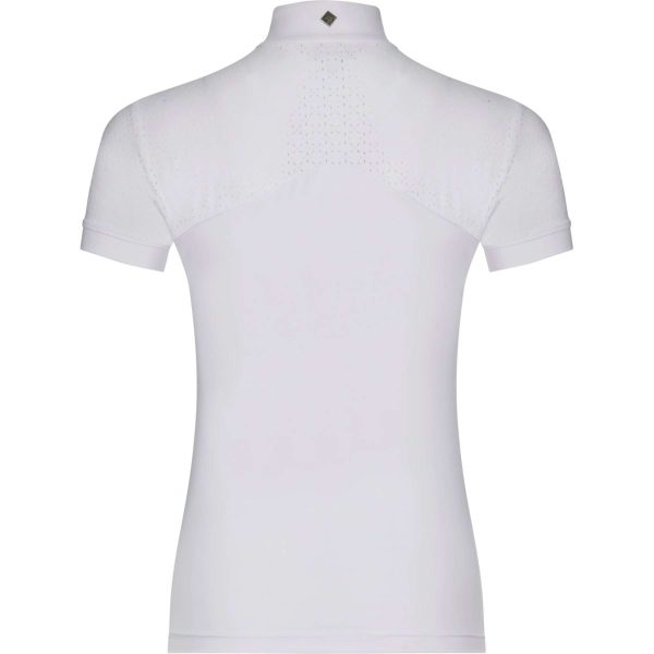 LeMieux Chemise de Spetacle Olivia Manches Courtes Blanc For Discount