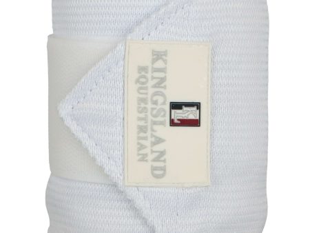 Kingsland Bandages Classic Élastique Blanc on Sale