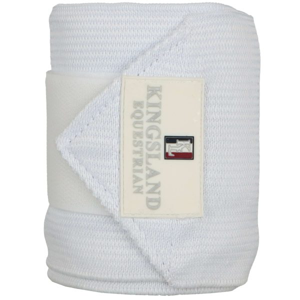 Kingsland Bandages Classic Élastique Blanc on Sale