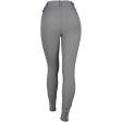 Kingsland Pantalon d Équitation Kadi E-Tec Knee-Grip Femmes Gris Supply