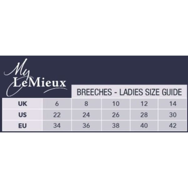 LeMieux Pantalon d Équitation Amara II Full Seat Marin Supply