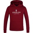 Kingsland Pull col Hoodie Classic Unisex Bordeaux Online now