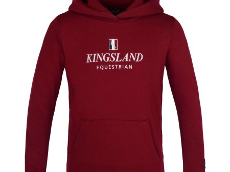 Kingsland Pull col Hoodie Classic Unisex Bordeaux Online now