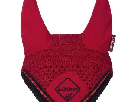 LeMieux Bonnet Anti-Mouches Classic Chilli Red For Sale