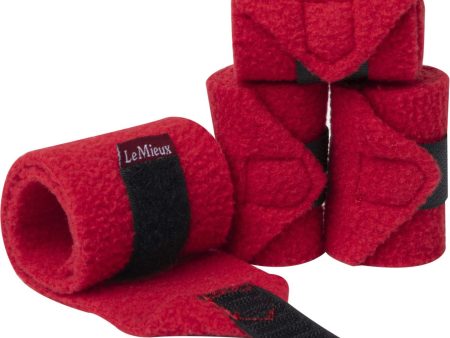 LeMieux Toy Pony Bandages Chilli Red Fashion