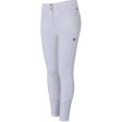 Kingsland Pantalon d Équitation Kadi E-Tec Full-Grip Femmes Blanc For Discount