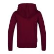 Kingsland Pull col Hoodie Classic Junior Bordeaux Supply