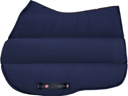 Kieffer Tapis de Selle Air-Tex Antishock Thick Polyvalent Bleu Foncé For Sale