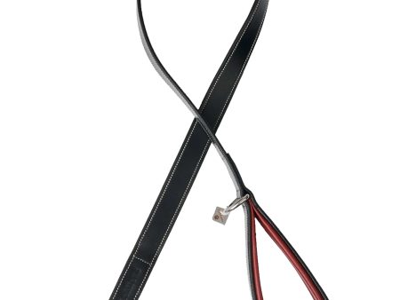 LeMieux Dog Leash Windsor Padded Noir Bourgogne For Cheap