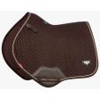 LeMieux Saut en tapis de selle Puissance Suede Marron Cheap