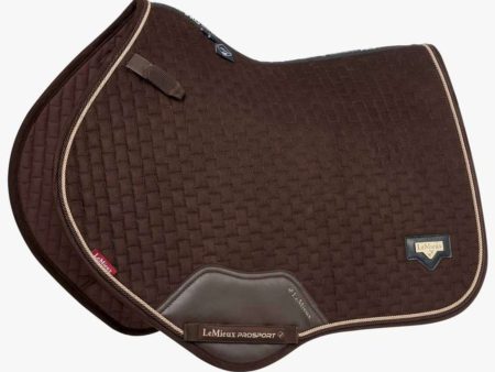 LeMieux Saut en tapis de selle Puissance Suede Marron Cheap