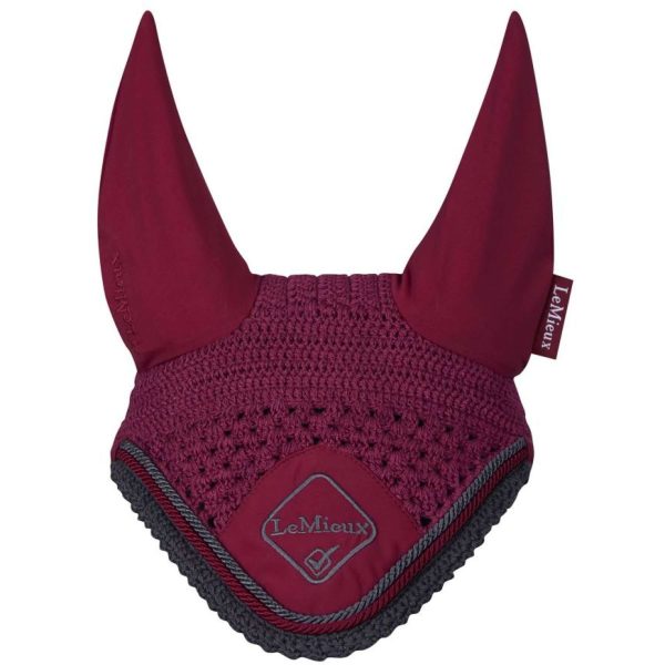 LeMieux Bonnet Anti-Mouches Classic Mulberry For Cheap