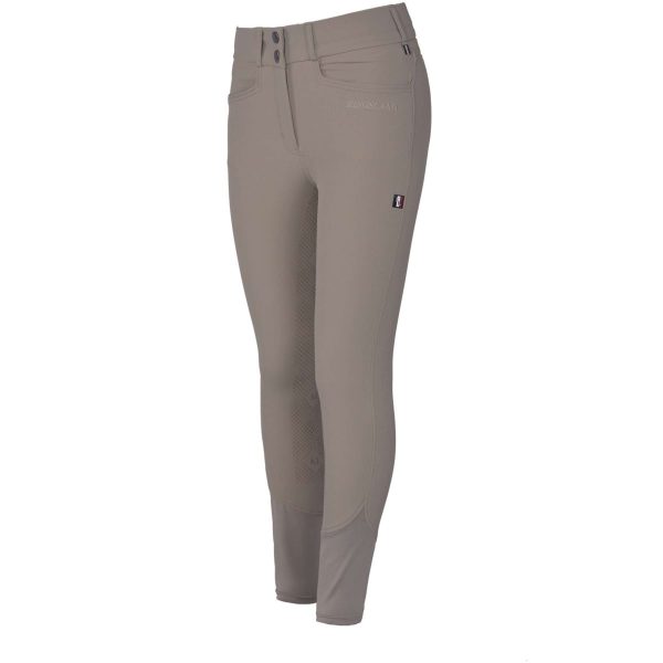 Kingsland Pantalon d Équitation Kadi E-Tec Full-Grip Femmes Beige Online Sale