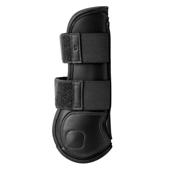 LeMieux Protèges-Tendons Capella Cuir Noir Hot on Sale