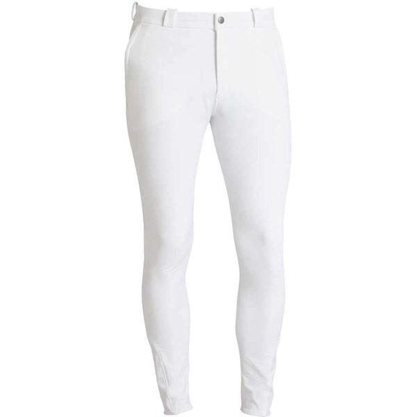 Kingsland Pantalon d Équitation Kenton Prise de Genou Hommes Blanc For Discount