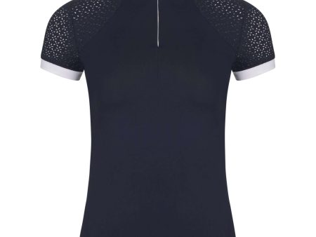 LeMieux Chemise de Spetacle Olivia Manches Courtes Marin For Discount