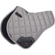 LeMieux Tapis de Selle Carbon Mesh Air Half Square CC Gris Discount