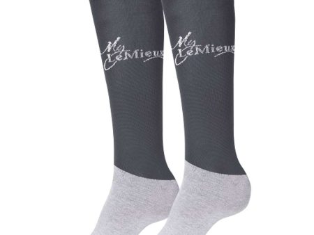 LeMieux Chaussettes Concours Gris Supply