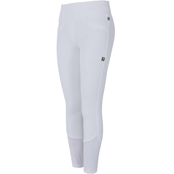 Kingsland Pantalon d Équitation Katja E-Tec Full-Grip Femmes Blanc Hot on Sale