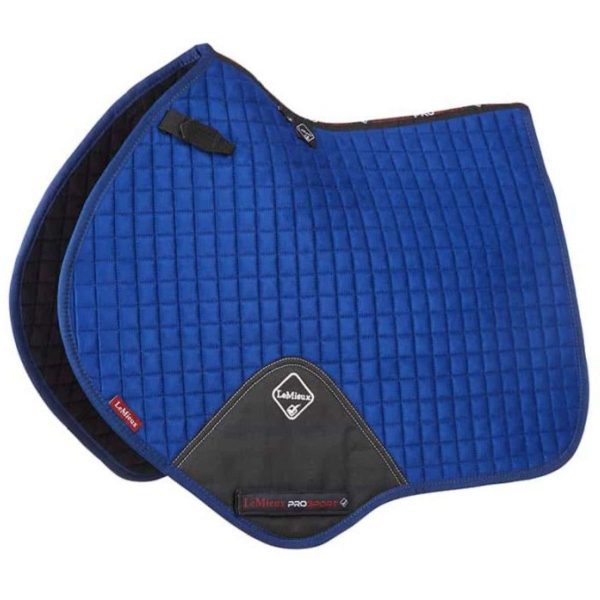 LeMieux Tapis de Selle Luxury Square CC Benetton Blue Sale