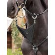 LeMieux Martingale à Fourche Fermée Kudos Noir Argent Online Hot Sale