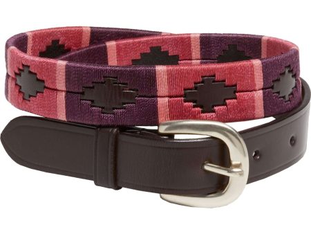 Kieffer Ceinture Buenos Aires Marron Bordeaux Rose Fashion