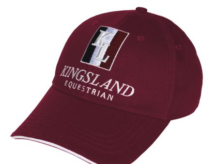 Kingsland Baseball Cap Classic Bordeaux For Discount