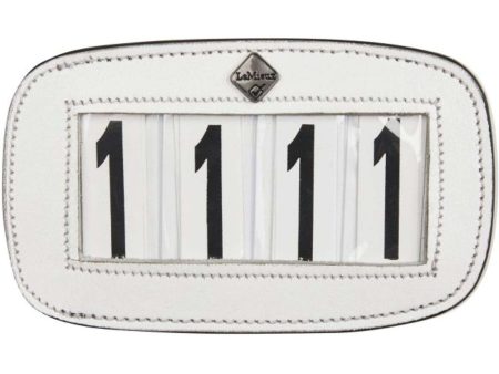 LeMieux Numéros de départ Saddle Pad 4 Chiffres Blanc Sale