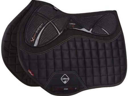 LeMieux Tapis de Selle X-Grip Square EuroJump Noir Fashion