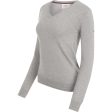 LeMieux Pull Elite V-Neck Femme Gris For Sale