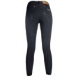 Lauria Garrelli Pantalon d Équitation Basic Silicone Fond de Peau Noir Online