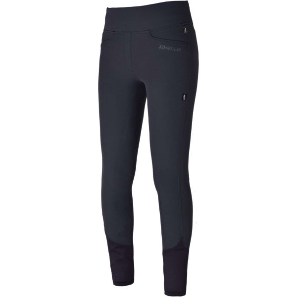 Kingsland Pantalon d Équitation Katja E-Tec Full-Grip Femmes Gris Online now